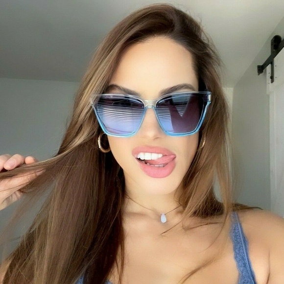 Cute Blue Sunglasses
